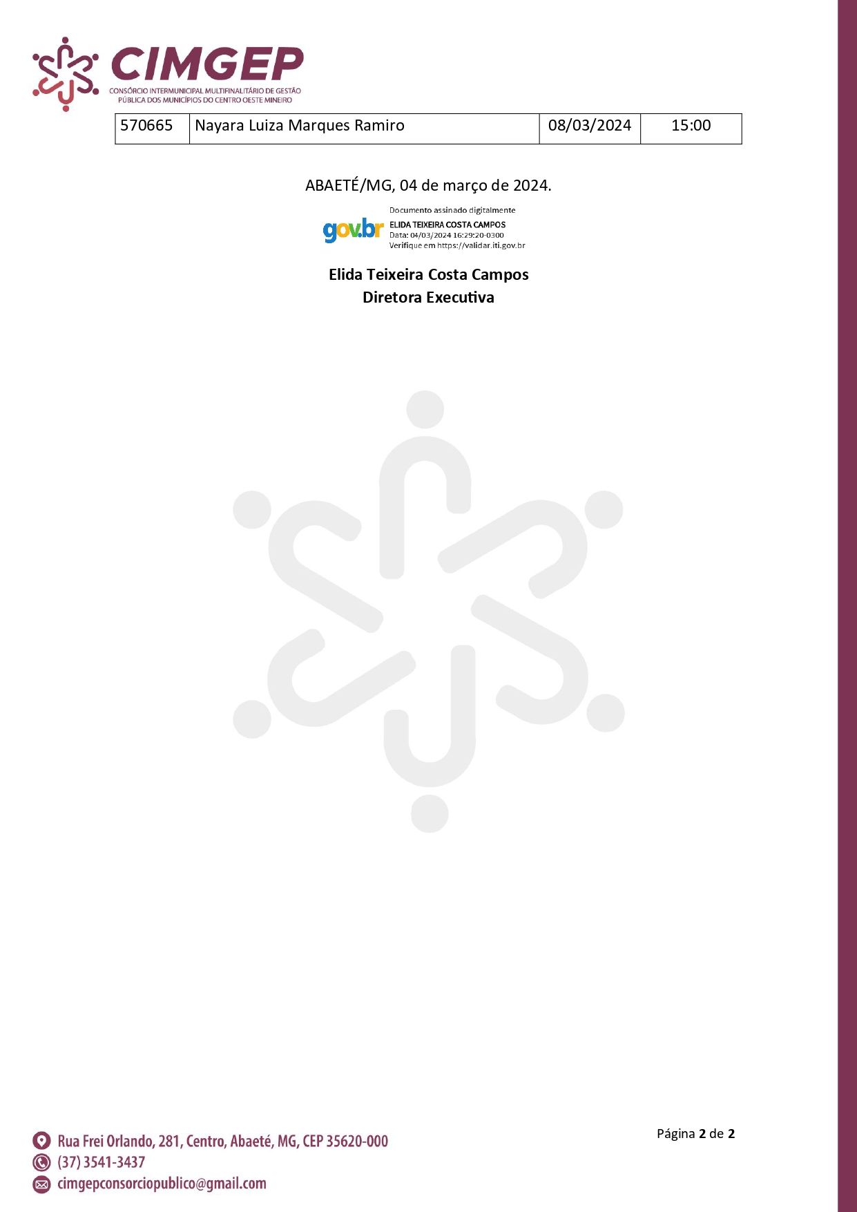 Convocacao 3ª Etapa Entrevista Edital 001 2024 PSS CIMGEP 1 assinado 1 page 0002