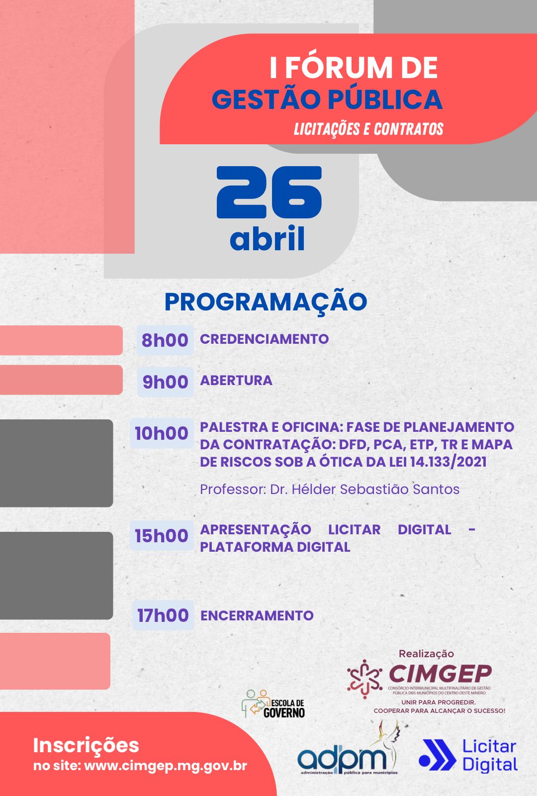 Programação Dia 26